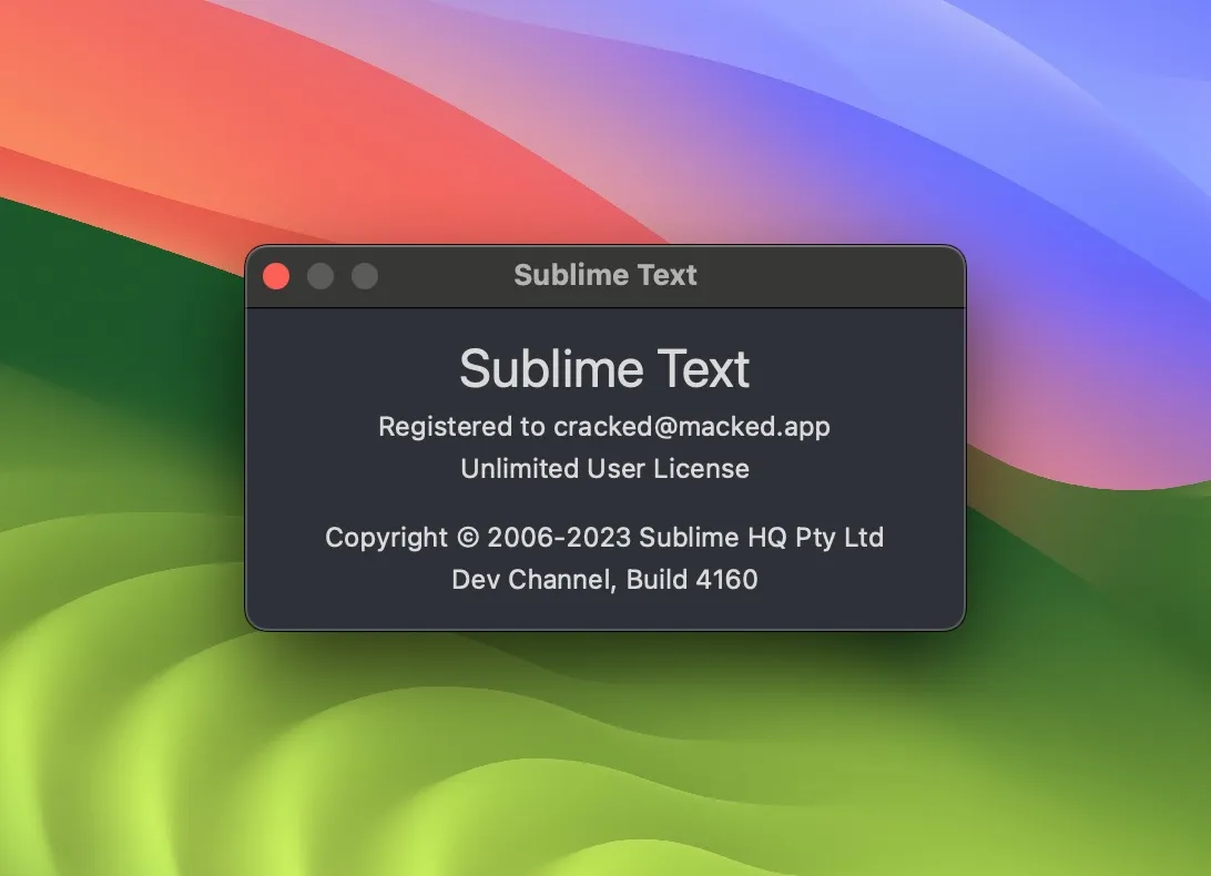 Sublime Text 4.0 4200 破解版 - 强大的跨平台文本编辑器 | 编程工具
